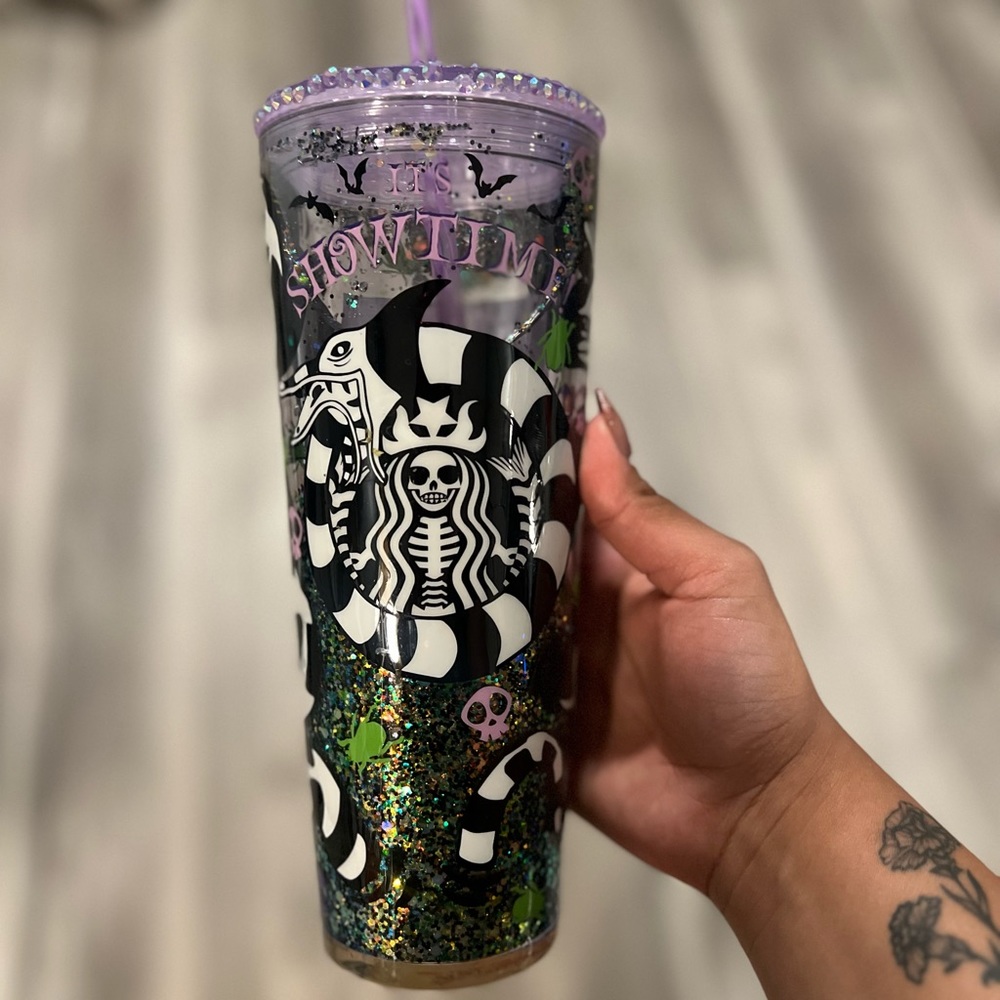 Starbucks Tumbler Custom Beetlejuice